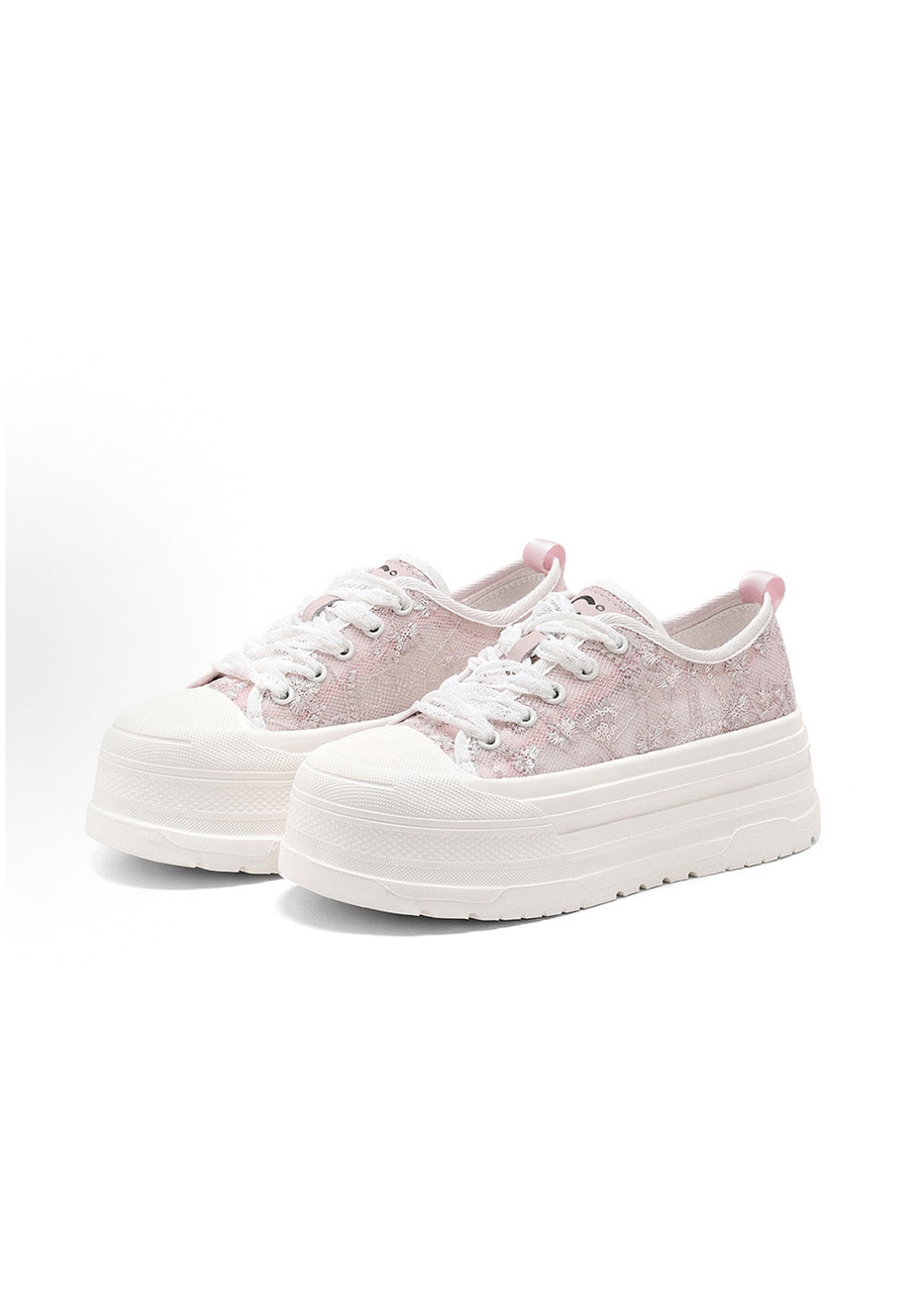 C.BANNER丨Blush Lace Walking Shoes - PSYLOS 1, C.BANNER丨Blush Lace Walking Shoes, Chunky Sneakers, C.BANNER, PSYLOS 1